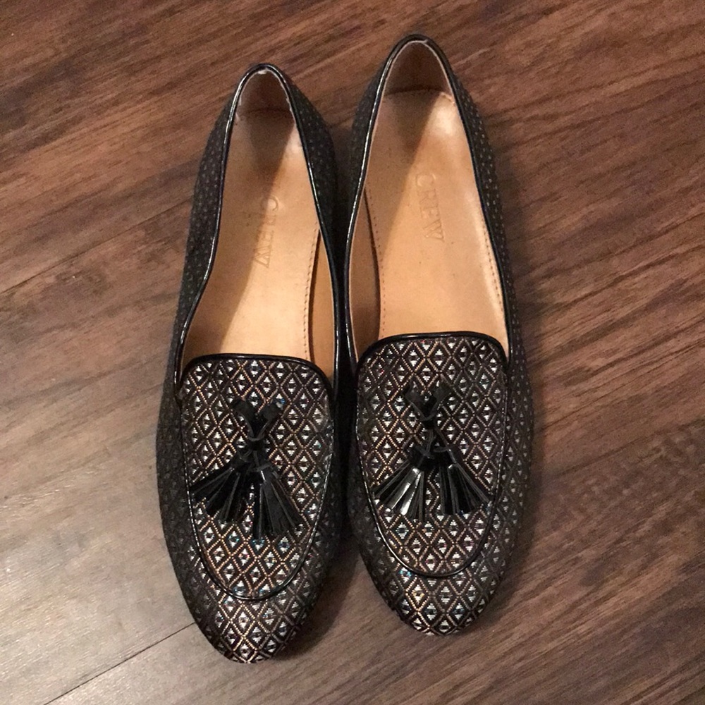 J. Crew Jacquard Loafers